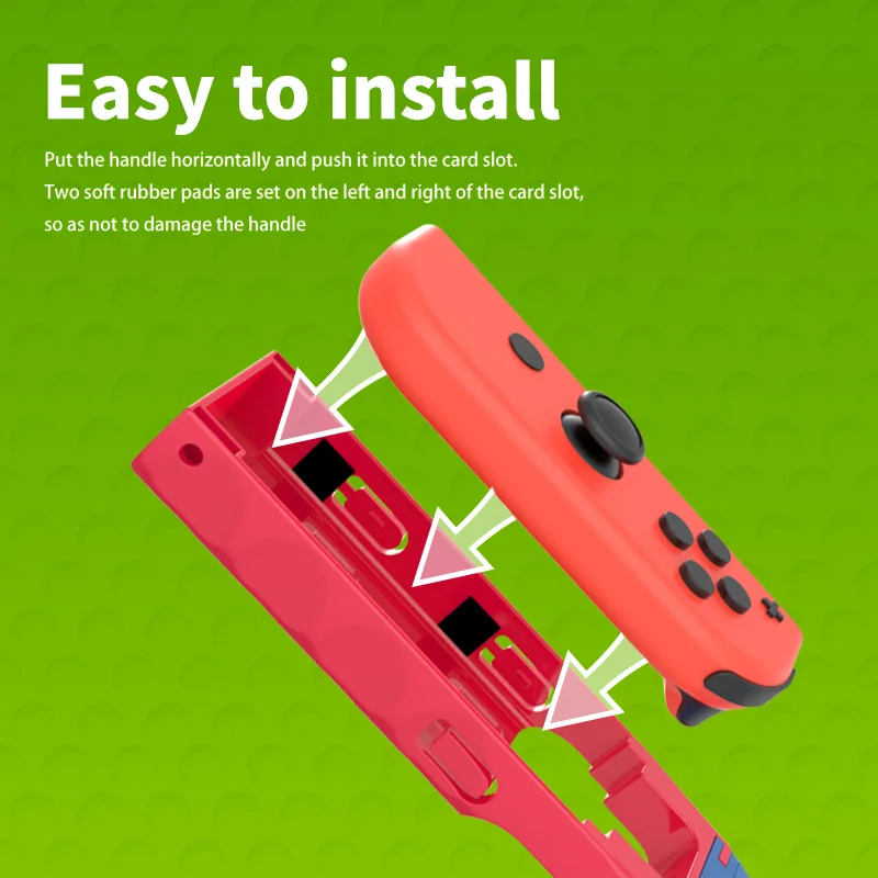 Golf Grips Clubs 2 Pieces Set Compatible With Mario Golf Super Rush For Nintendo Switch Joy Pad Grips