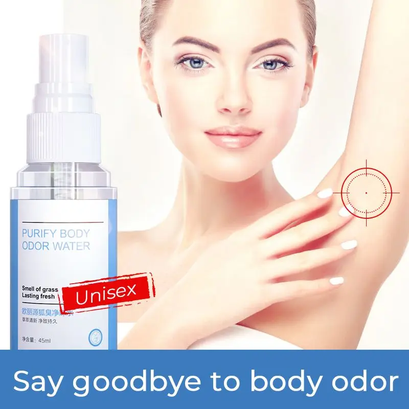New Odor Remover Spray Armpit Underarm Smell Removal Refresh Body