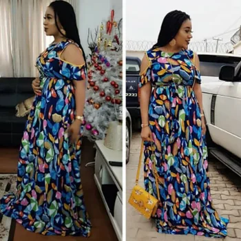 

Dashiki African Dresses for Women Long Dress Bazin Riche African Dresses African Clothes Ladies Clothes Maxi Dress