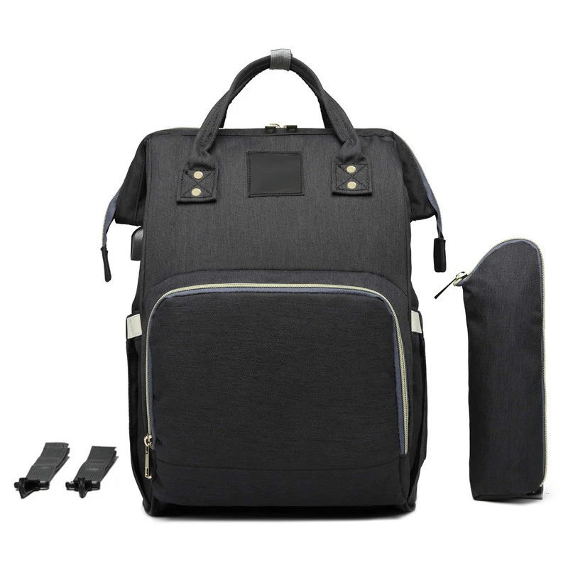 

Mummy Bag Multi-Function Large-Capacity Mummy Bag Backpack Bag Mother'S New Upgrade Maternal And Child Bag Waterproof Backpack