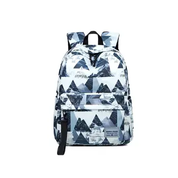

Women Nylon Backpack Large Capacity Daypack Travel Bookbag for Teenagers Girls Schoolbag 517D