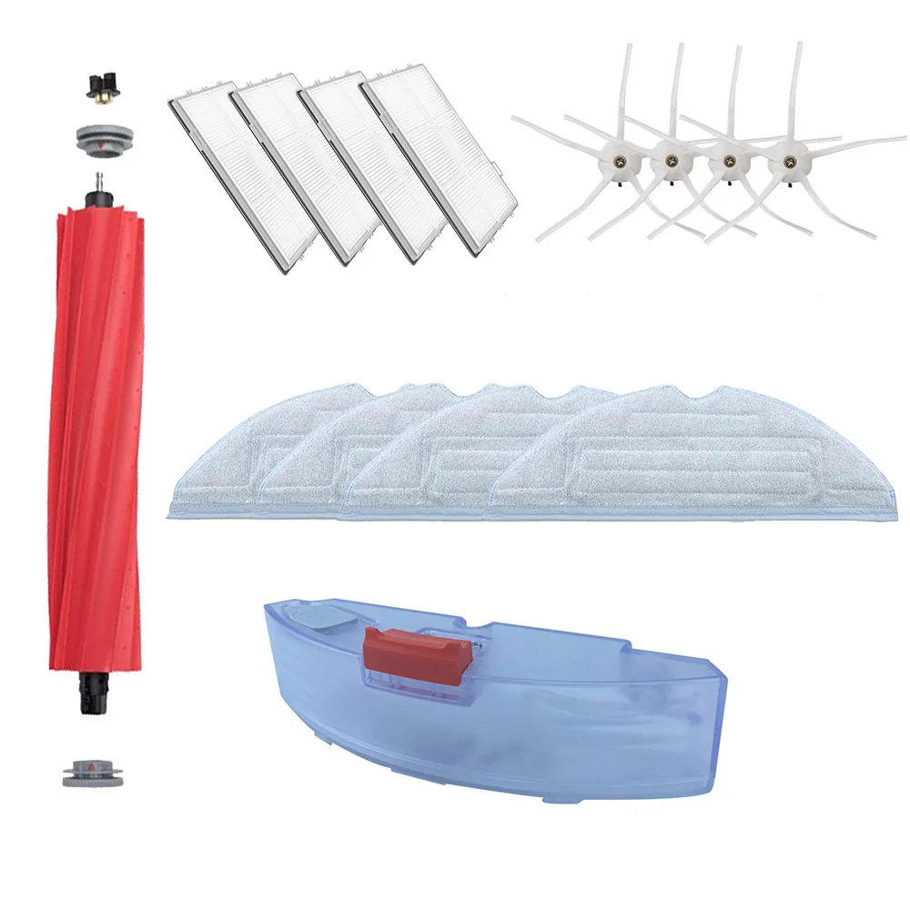 

for Xiaomi Roborock T7 T7S T7plus T7Splus S7 Hepa Filter Side brush mop cloths water tank Roborock Vacuum Cleaner Accessories