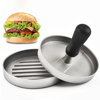 

Press-Mold Hamburger Meat Press Tool Set Meats Burger Maker Mold DIY Hamburgers Tools BBQ Kitchen Accessory