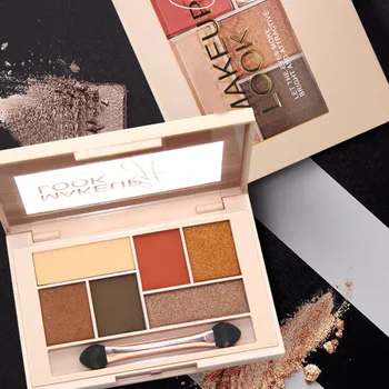 

6 Colors Eye Shadow Palette Long Lasting Matte Eyeshadow Palette Eyeshadow Tray Set Perfect for Daily Makeup EY669
