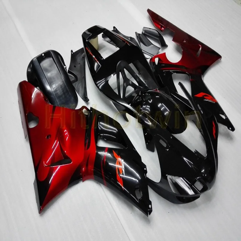 Пользовательский капот мотоцикла для YZF-R1 1998-1999 ABS пластик обтекатель инъекции формы красный - Цвет: I