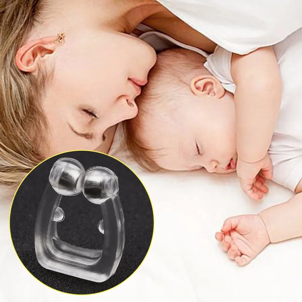 1 шт. силиконовый зажим для носа для тела, для здоровья, против храпа, для ночного сна, зажим против храпа, для остановки храпа, Лидер продаж