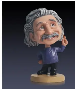 

EINSTEIN SHOOK HIS HEAD AT THE DOLL'S CAR RESIN HANDICRAFT FIGURE CAR FURNISHING FIGURE SCULPTURE CRAFTS STATUE