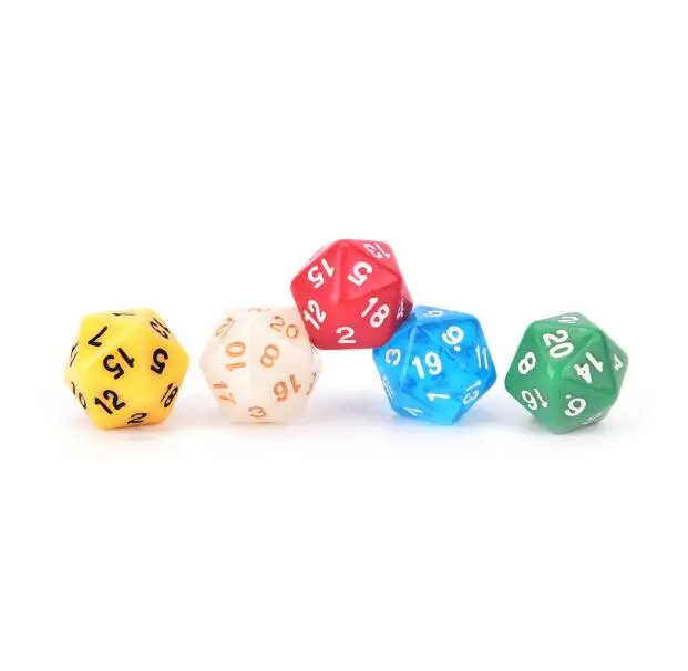 10 шт./лот Подземелья и Драконы D& D кубики настольные игры 20 сторонние кости 20 Лицо игра DND D20 кости GYH