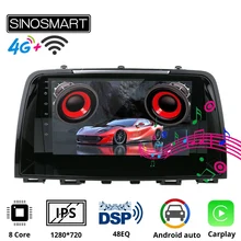 SINOSMART Support Bose Audio Factory OEM Camera Car Navigation GPS Player for Mazda 6 gj android Atenza 2012 2016 IPS QLED