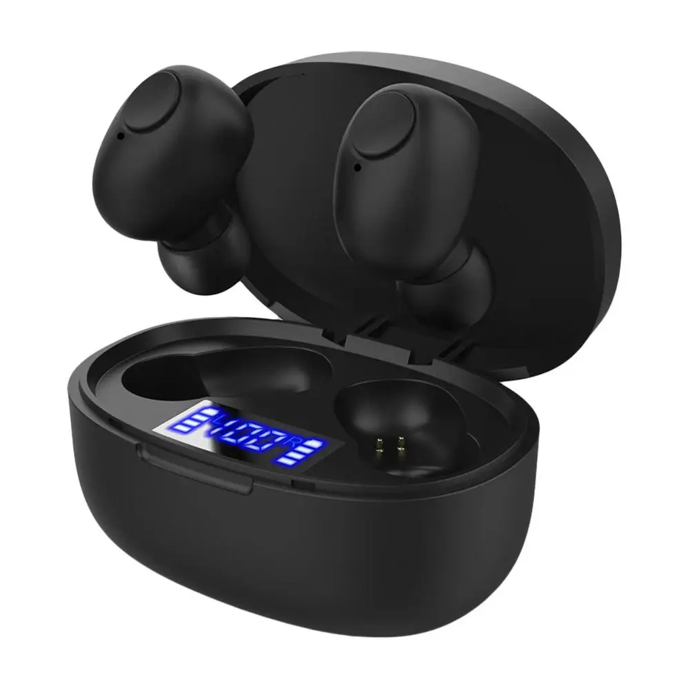 Wireless Bluetooth V5 0 Earbuds LED display Charging Case for Xiaomi iPhone Samsung Sony etc Android Phones Handsfree Earphone