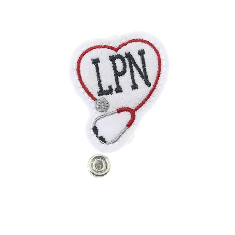 2023 lailina Medical Supply Nurse Rhinestone Stethoscope PA Badge Reel With  Clip Nurse Accessories - AliExpress