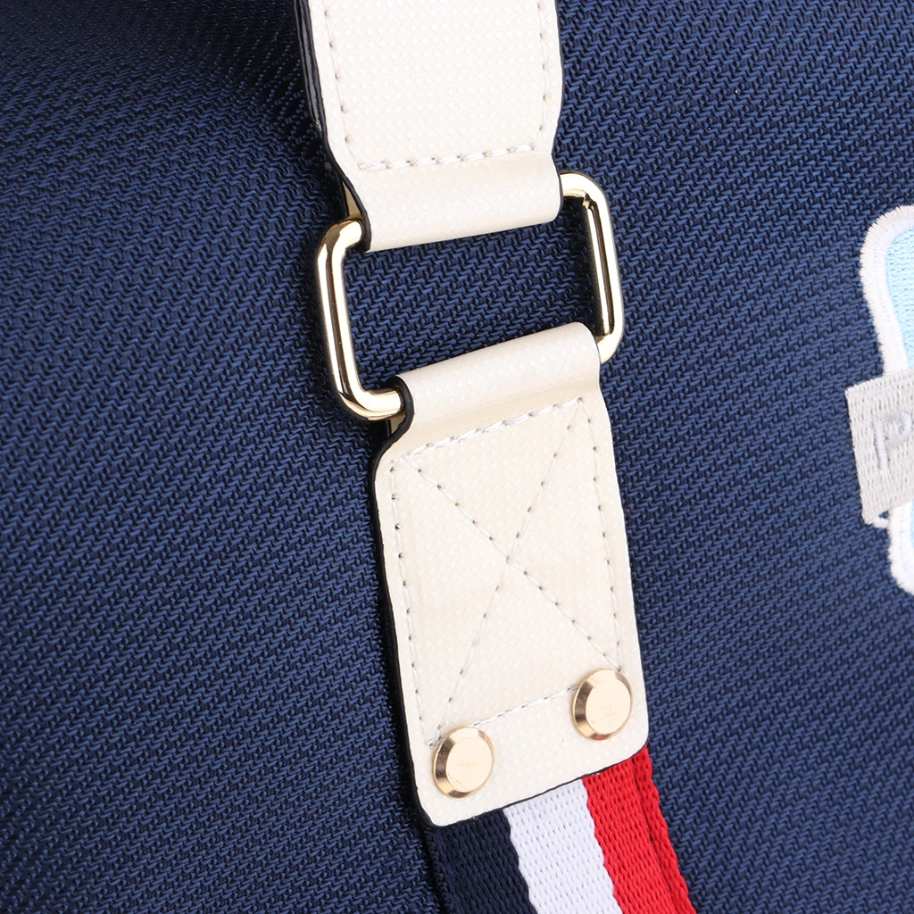 Waterproof Golf Bags Golf Club Boston Bag Deluxe Golf Clothing & Shoes Storage Case with Separate Shoes Area 