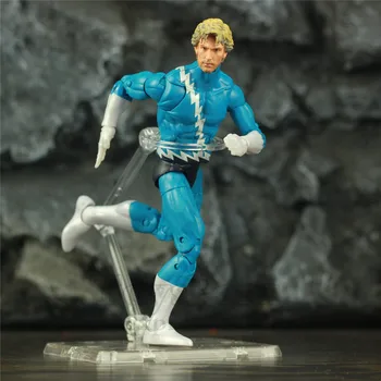 

Original ML Legends X-MEN Quicksilver 6" Action Figure With Movie Pietro Maximoff Head From 80TH Family Matters Toys Doll Model