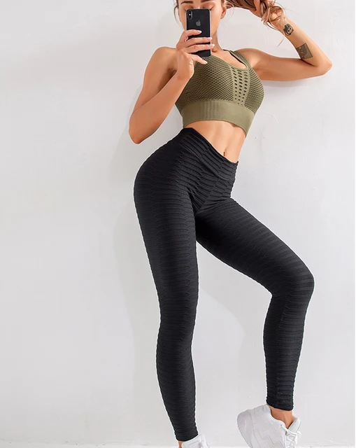 Salspor femmes taille haute poches sexy imprimer leggings push up legging  pour fitness - SENEGAL ELECTROMENAGER