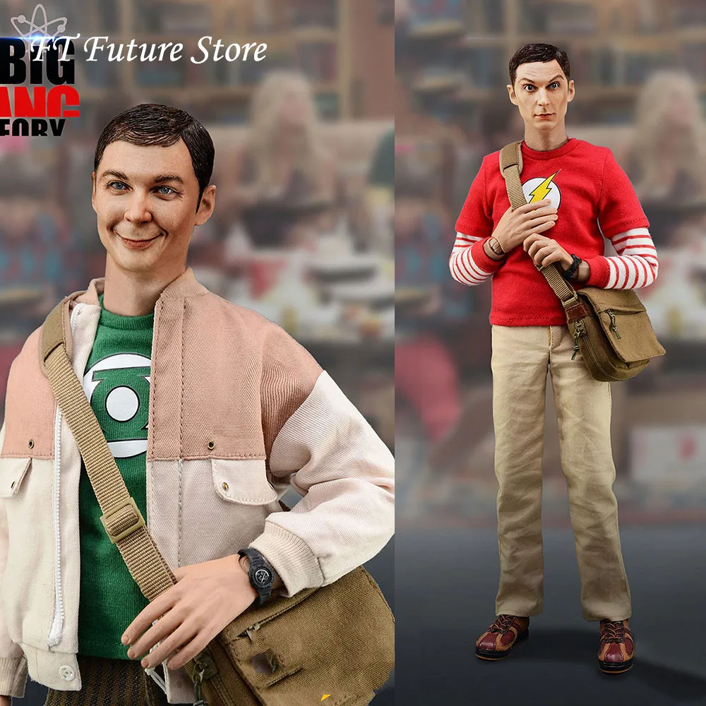 В наличии 1/6 Коллекционная BBK06 гениальный ученый Шелдон Lee Cooper полный набор