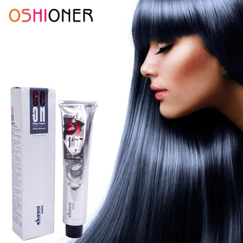 

Fashion Hair Gray Dye Cream Unisex Smoky Style Light Grey Silver Color Dye Cream Girls Beauty Hair Colors Modify Dyeing Tool