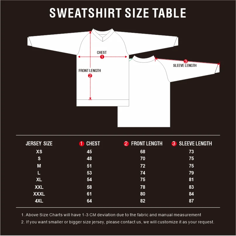 牛角袖速降服尺码表