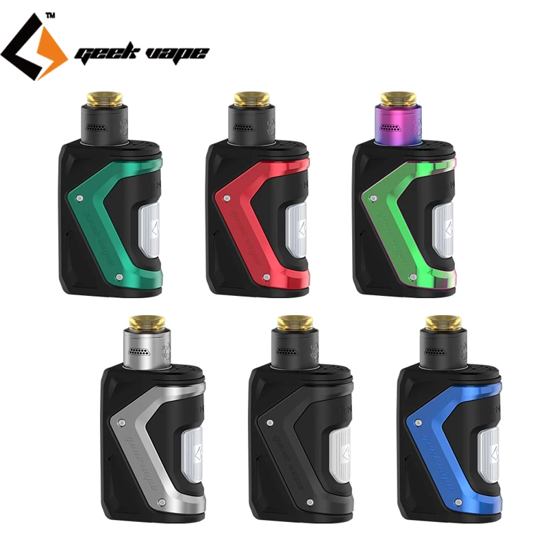 

GeekVape Aegis Squonker Kit 100W Aegis Squonker box mod 10ml Bottle Tengu RDA Tank N80 fused clapton coil E Cigarette vape Vapor