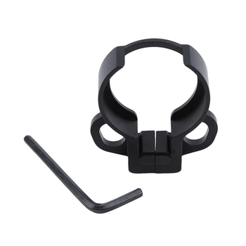 

aTactical Adjustable Dual Loop Stock End Plate Sling Attachment Ambidextrous Buffer Tube Adapter Mount & Allen Wrench