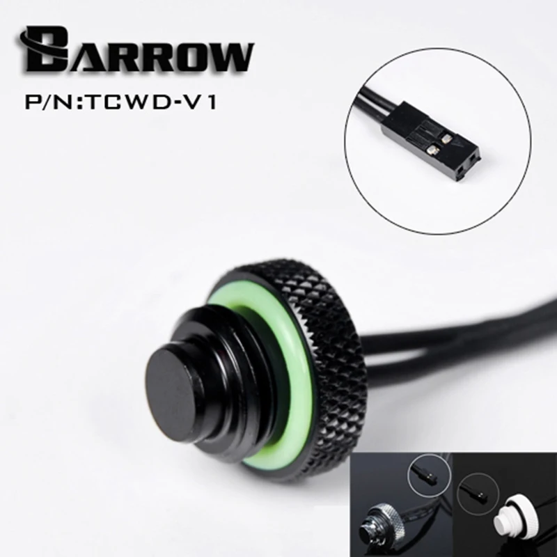 Barrow TCWD V1/TCWDL V1 10K температурные Заглушки для водяного охлаждения G1/4 заглушки