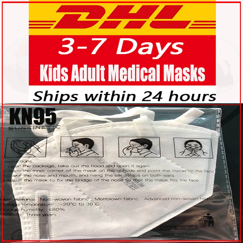

1/10/20/50pcs KN95 CE Certification Face Mask PM2.5 Anti-fog Strong Protective Mouth Mask FFP3 Respirator Reusable Dropshipping