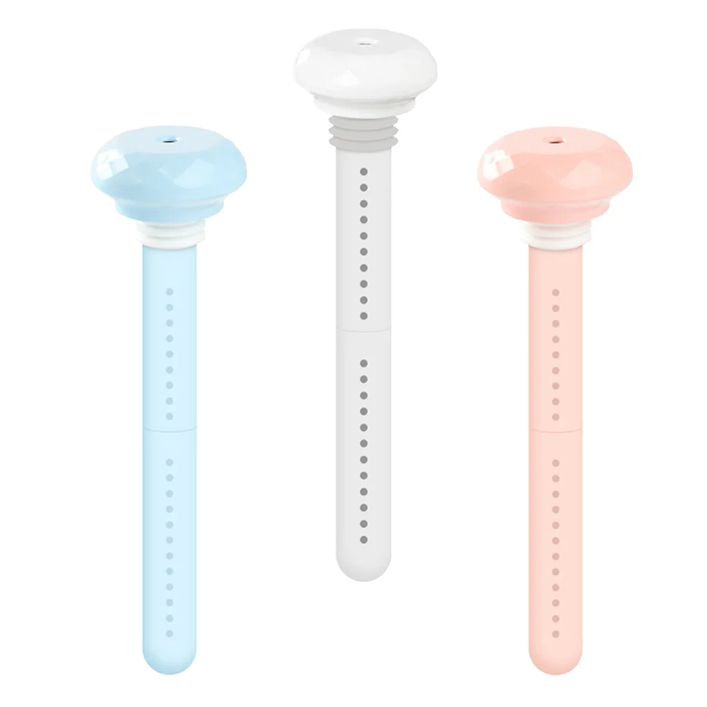 Travel USB Mini Humidifier for Bedroom Office, Portable Ultrasonical Cool Mist Humidifier with Adjustable Length