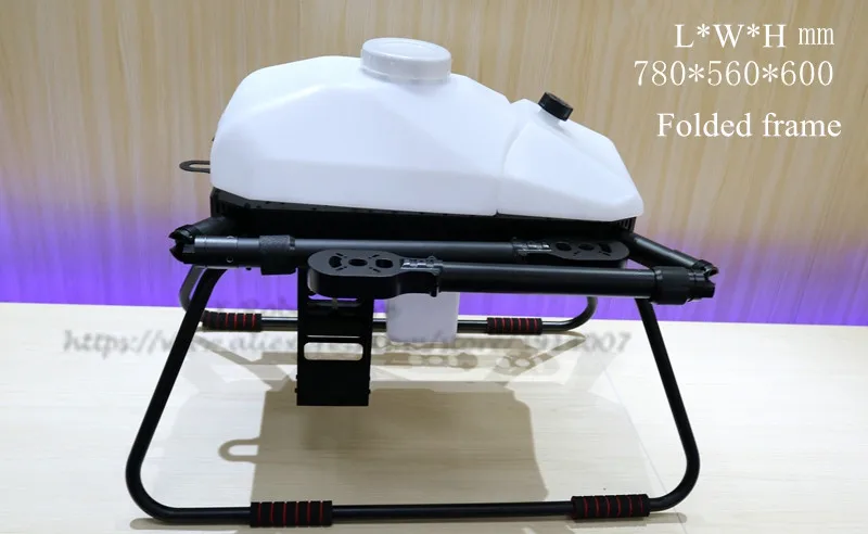 SF-416 16L сельскохозяйственных гибридная электрическая Дрон DIY 4 оси складной Дрон стеллаж для выставки товаров Дрон для защиты растений F6000 генератор