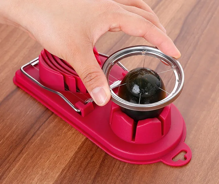 Cut-Egg Open Egg Slicer Orange Peel Splitter Egg Multi-functional Household Cut Preserved Egg Useful Product