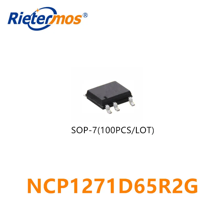 

100 шт. NCP1271D65R2G NCP1271 SOP-7 оригинал