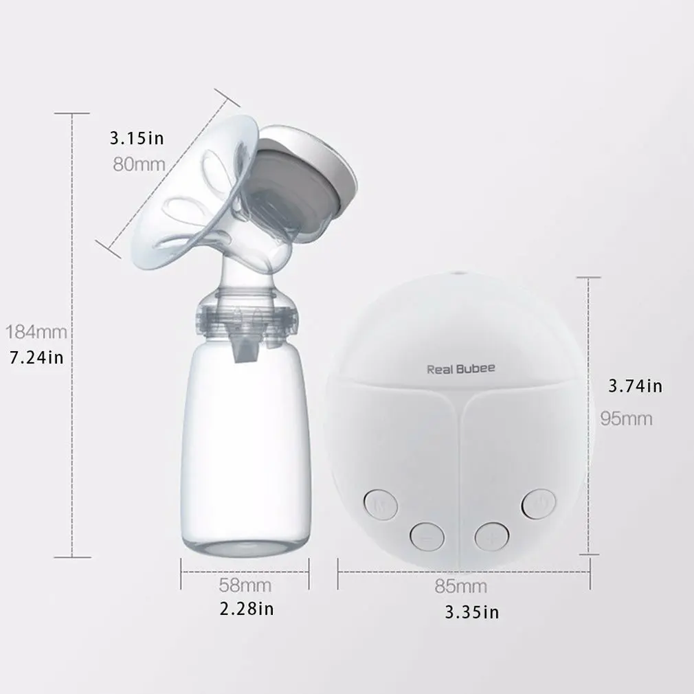 Double Electric Breast Pump With Milk Bottle Infant USB BPA free Baby Breast Feeding Automatic Massage Postpartum Breast Pump