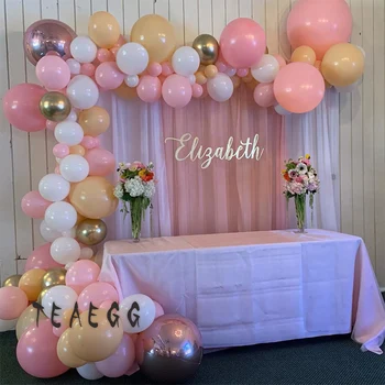 

100Pcs Rose Gold Balloon Arch Garland Kit 30Th Birthday Wedding Anniversary Party Decoration Ballon Backdrop Baby Shower Girl