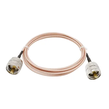 

1-15M UHF PL259 Male to UHF PL259 Male ham Radio Cable RG316 for CB Radio WiFi Antenna Extension Coax for HAM VHF HF Radio
