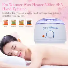Эпилятор нагреватель воска инструмент для удаления волос Профессиональный мини Спа Ручной Эпилятор парафин нагреватель тела восковая машинка для депиляции