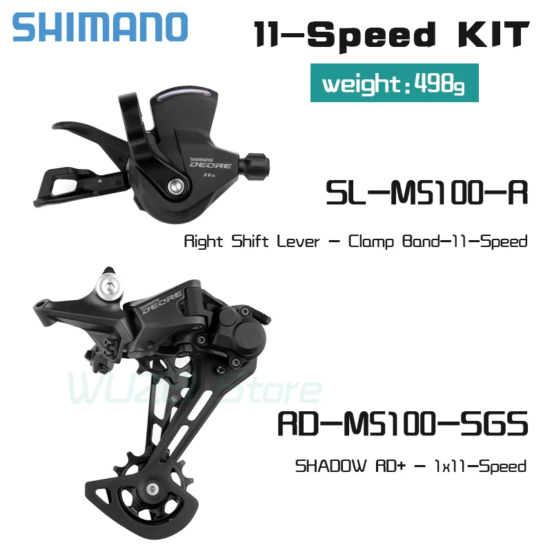 Shimano DEORE M5100 1x11-Speed MTB Groupset 11-46/50/52T M5100 4