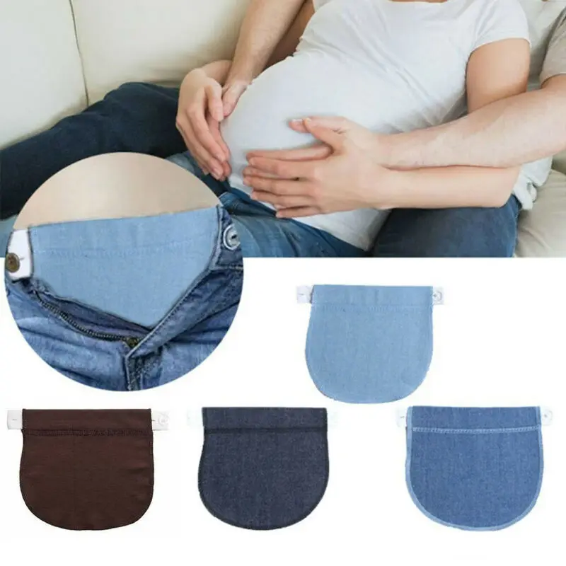Pregnancy Maternity Accessories 1 Pcs Button Belt Pants Extension Buckle Pregnant DIY Apparel Sewing Supplies Spuc Belts