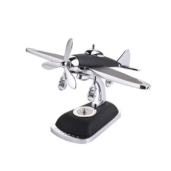 

Solar aircraft Car Upper Center Console Interior Accessories Creative Decoration Vehicle Supplies Car Accesories Interior