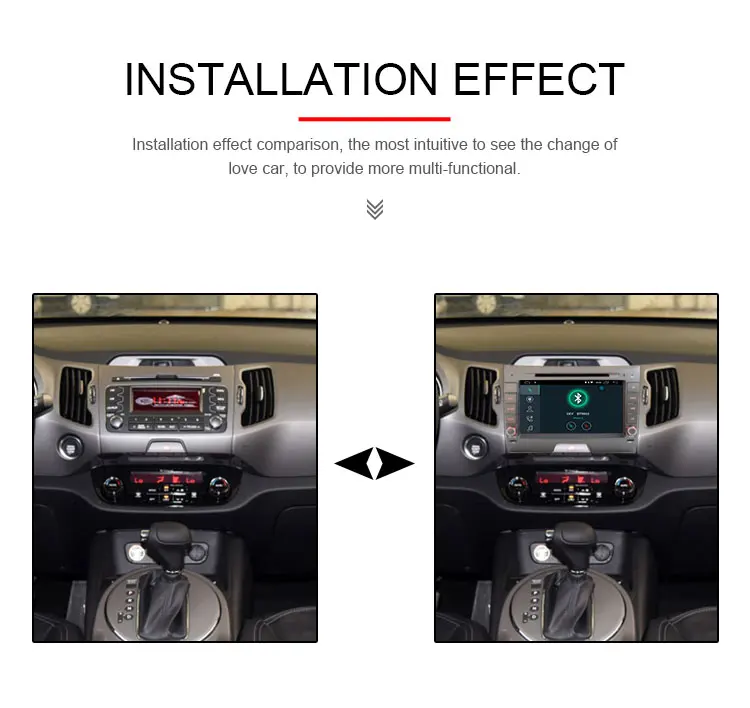 Excellent TOPBSNA Android 9.0 Car DVD Player for Kia sportage 2010 2011 2012 2013 2014 2015 GPS Navigation 2 din Car Radio Stereo WIFI RDS 11