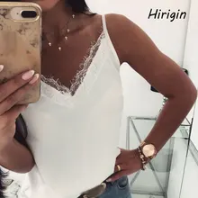 Женская футболка с кружевами, летняя майка,, сексуальная майка, модная черная белая майка без рукавов, майка, топы, футболки