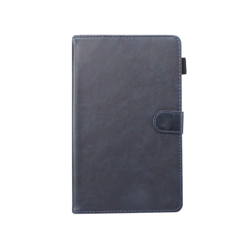 Dark Navy Чехол для Samsung Galaxy Tab A 8,0 дюймов SM-T290 T295 T297 чехол Coque Смарт PU кожаный Стенд кошелек сумки мягкие планшеты чехол - Цвет: Dark Navy