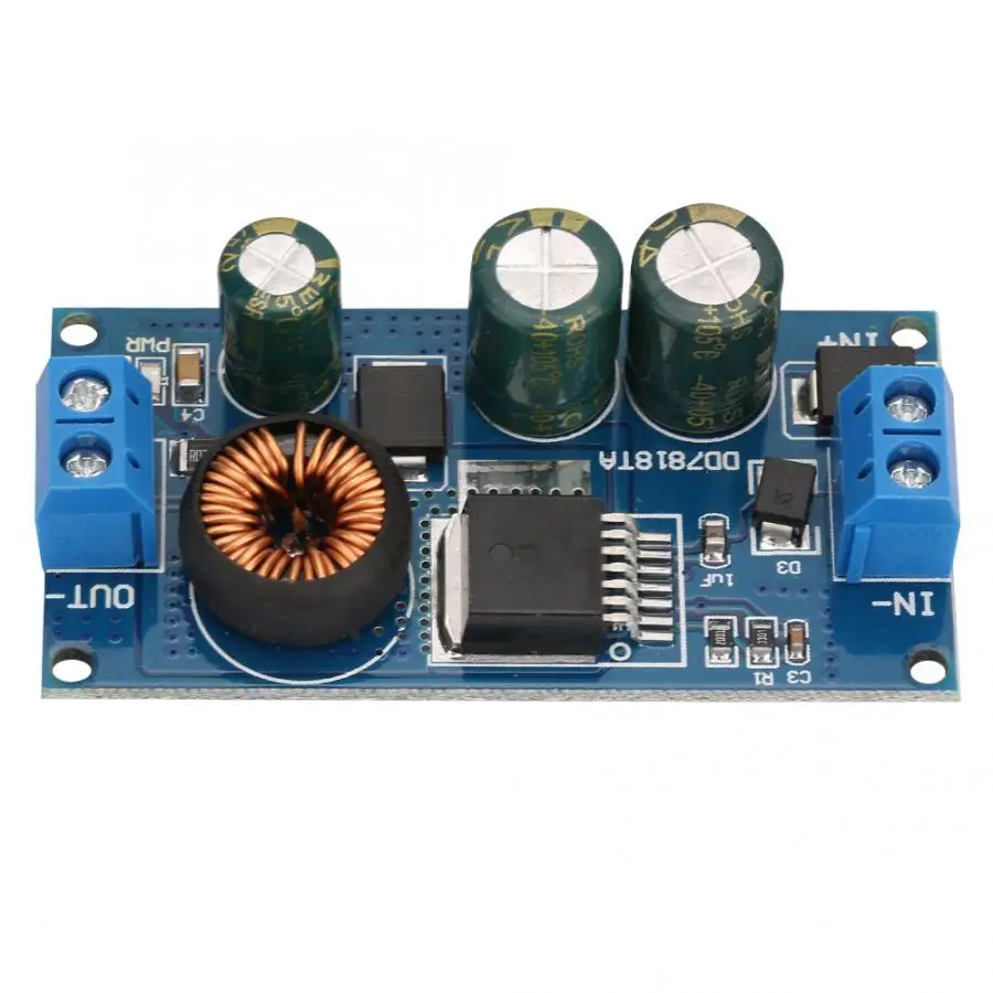 2.1A dc-dc высоковольтный понижающий модуль питания вход 10-80 в понижающий модуль питания защита на выходе