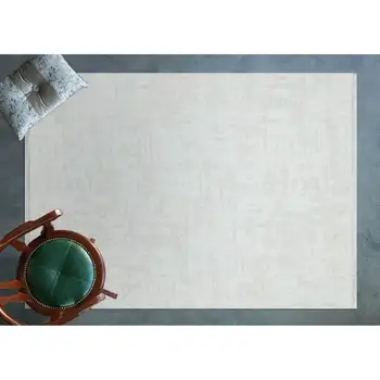 

Apex Blum 5 'x 8' Chenille White Area Rug