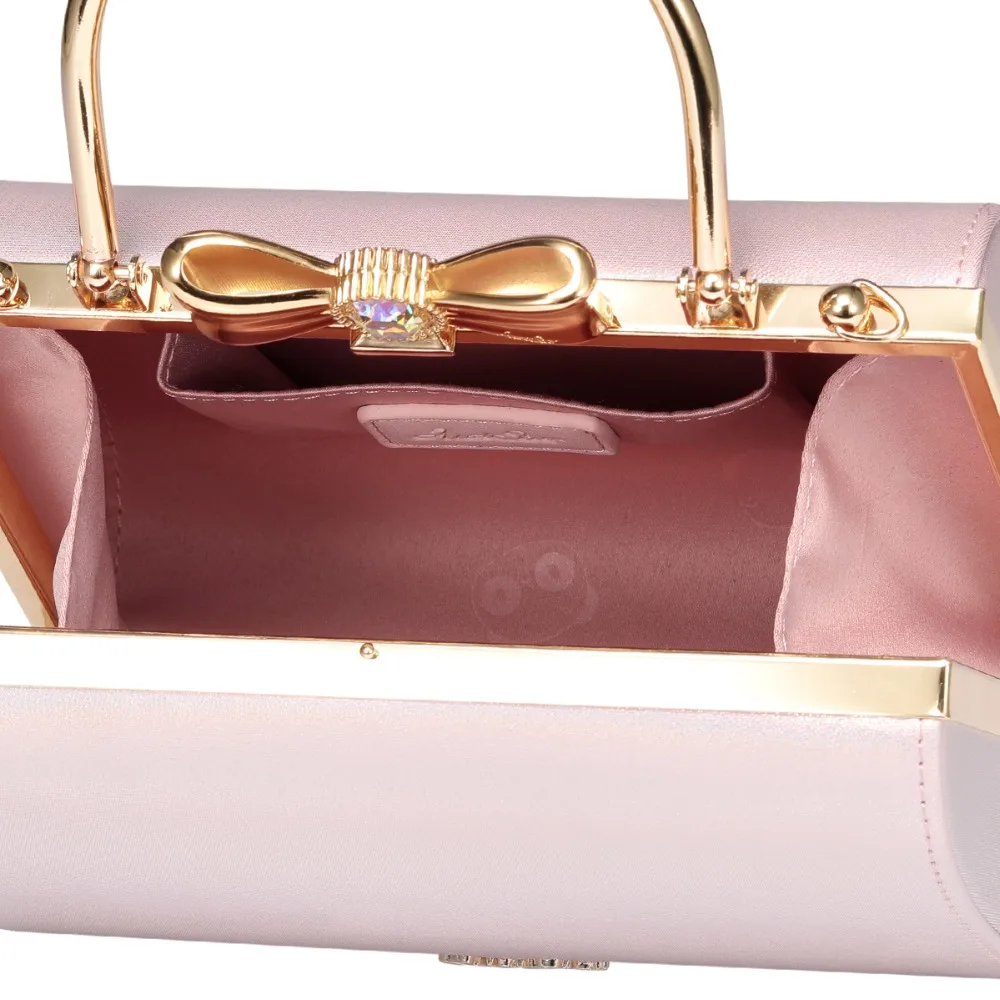JUST STAR женские Сумки из искусственной кожи Дамская мода цепи лук плечо Tote кошелек