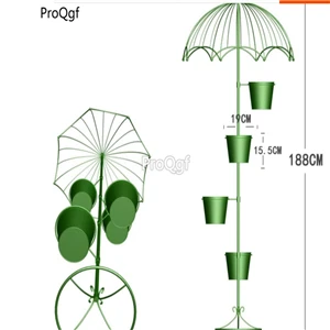 Ngryise 1cs A Set umbrella plant shelf random color