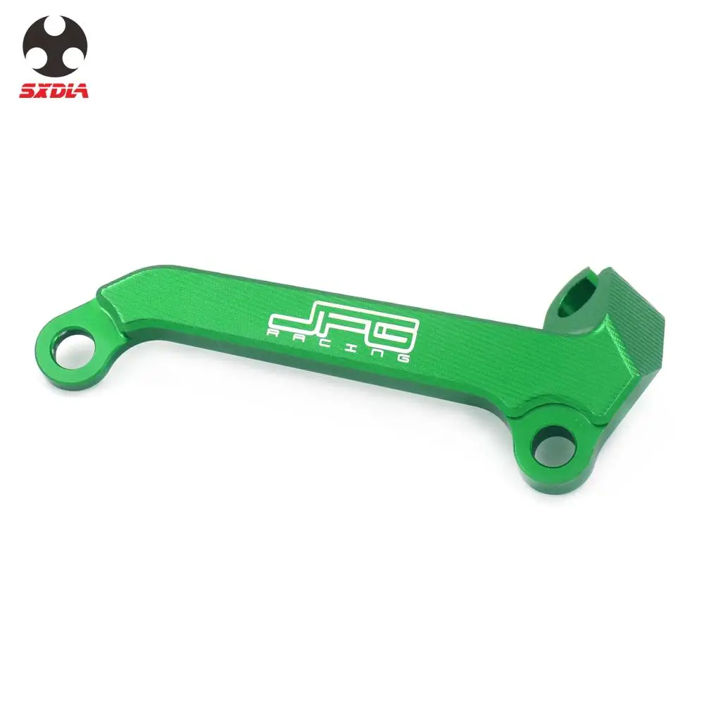 CNC двигатель мотоцикла клатч кабель линии зажим Кронштейн для KAWASAKI KX450F KXF450 KX 450F 2006 2007 2008 2009 2010 2011 2012