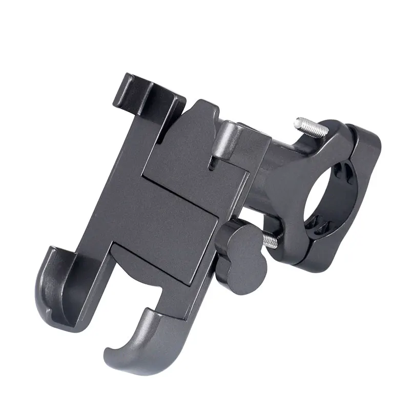 Grey Bra Mount Deemount сверхмощный сплав Телефон горный велосипед руль стойка 360D вращение ширина Регулировка gps Держатель Мотоцикл e-велосипед кронштейн - Цвет: Grey Bra Mount