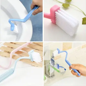 

Toilet Rim Edge Brush Bow Curved Flush Passage Brush Bathroom Cleaning Supplies