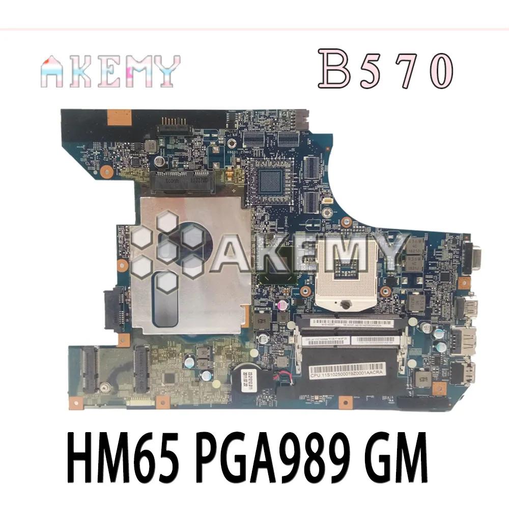 10290 2 48.4PA01.021 LZ57 MB материнская плата для For Lenovo V570 V570C B570 Z570 HM65 PGA989 тест 100%