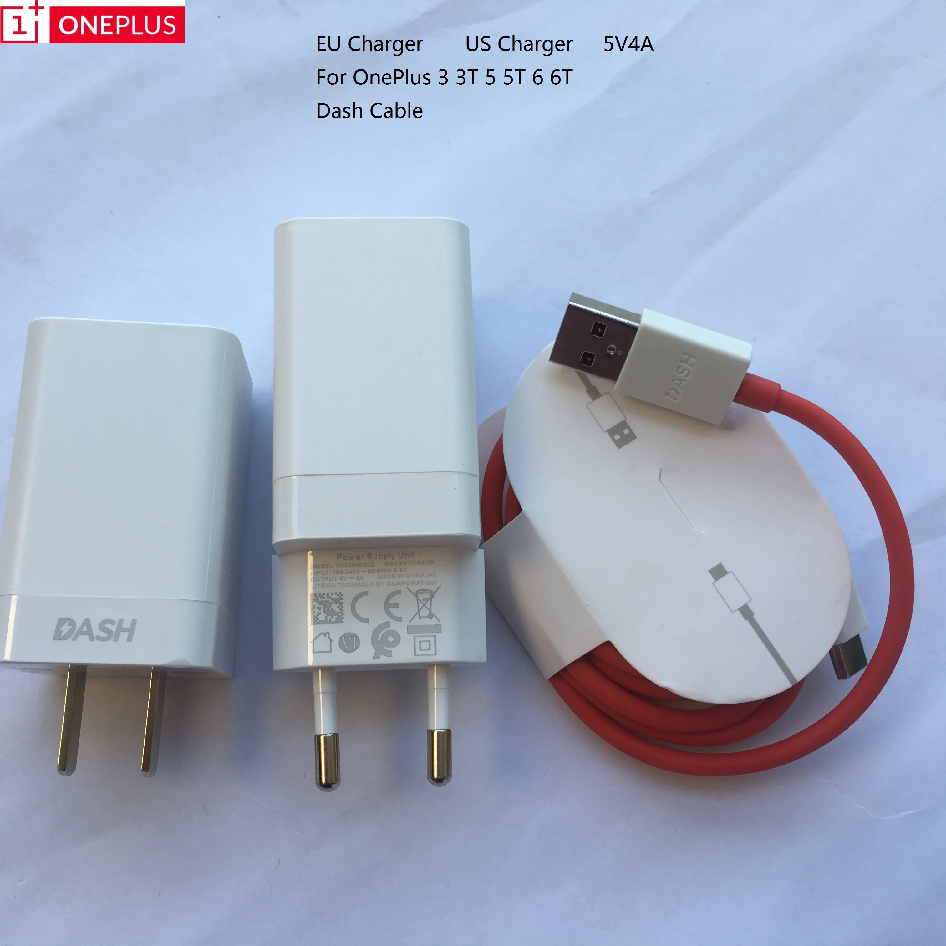 Oneplus Dash Зарядное устройство 5V4A быстрая Зарядное устройство адаптер USB 3,1 Тип type-C для передачи данных лапши тире кабель для Oneplus 3/3T/5/5 T/6 адаптера переменного тока