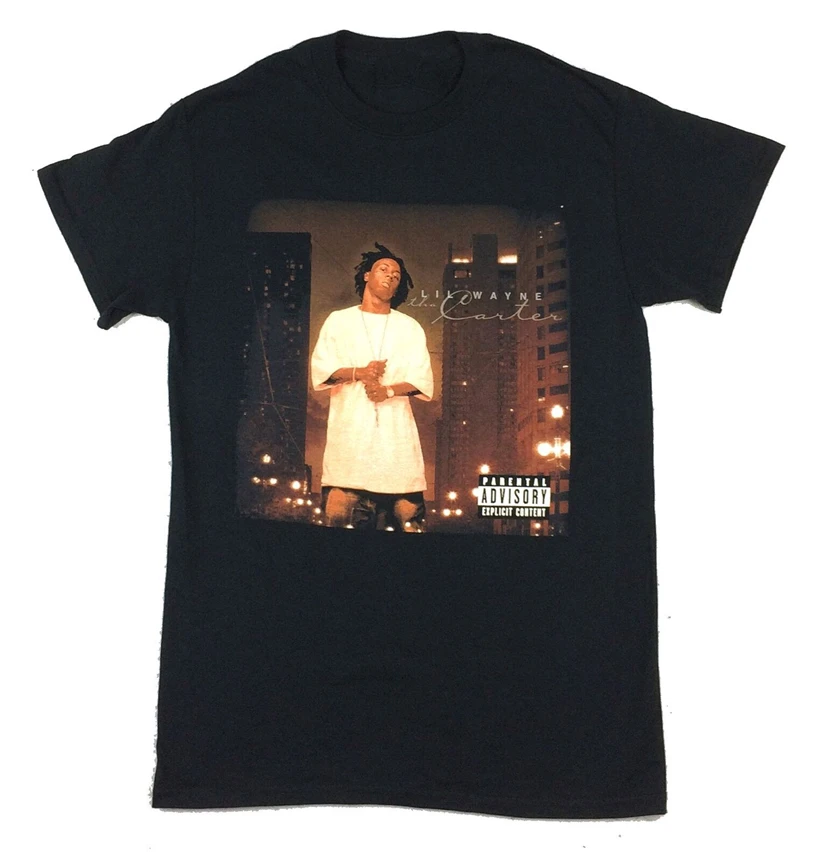 Lil Wayne Cityscape Tha Carter Songs футболка новая группа Merch Cash Money последняя новинка стильная |