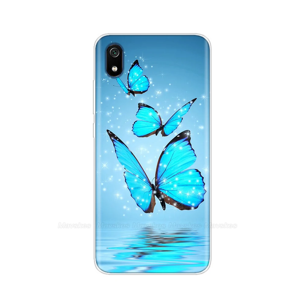 Ốp Lưng Dẻo Silicone Xiaomi Redmi 7a Case Full Bảo Vệ Mềm Mại Ốp Lưng TPU Cho Xiaomi Redmi 7A 7 Một Ốp Lưng ốp Lưng Điện Thoại Vỏ xiaomi leather case color Cases For Xiaomi